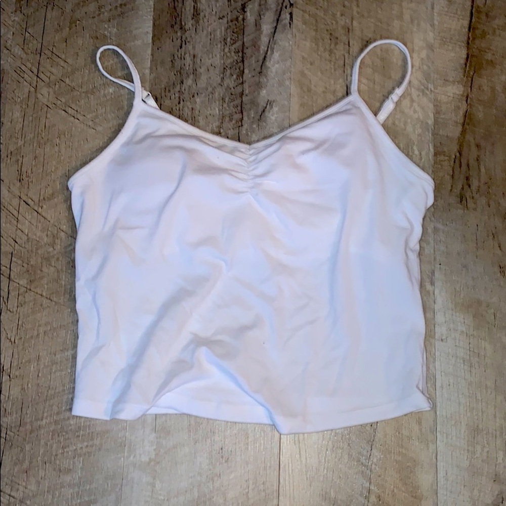 White tank top